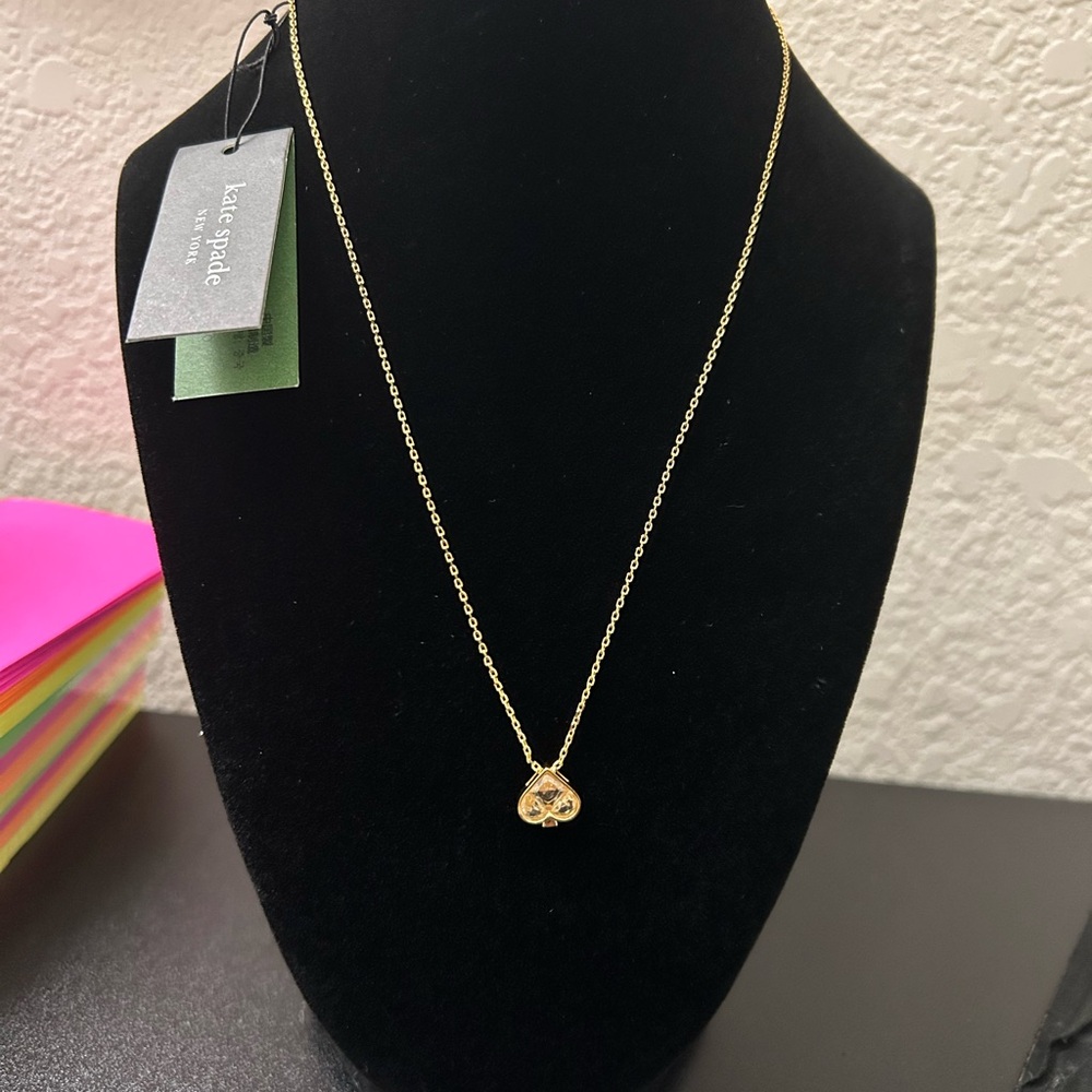 Kate Spade New York So Spade Mini Pendant Necklace - Picture 4 of 4